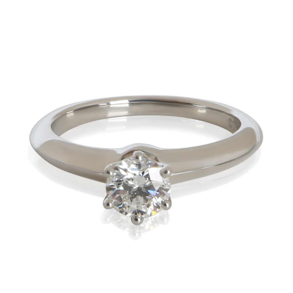 Tiffany & Co. 0.6 ct Round Brilliant Diamond Engagement Ring